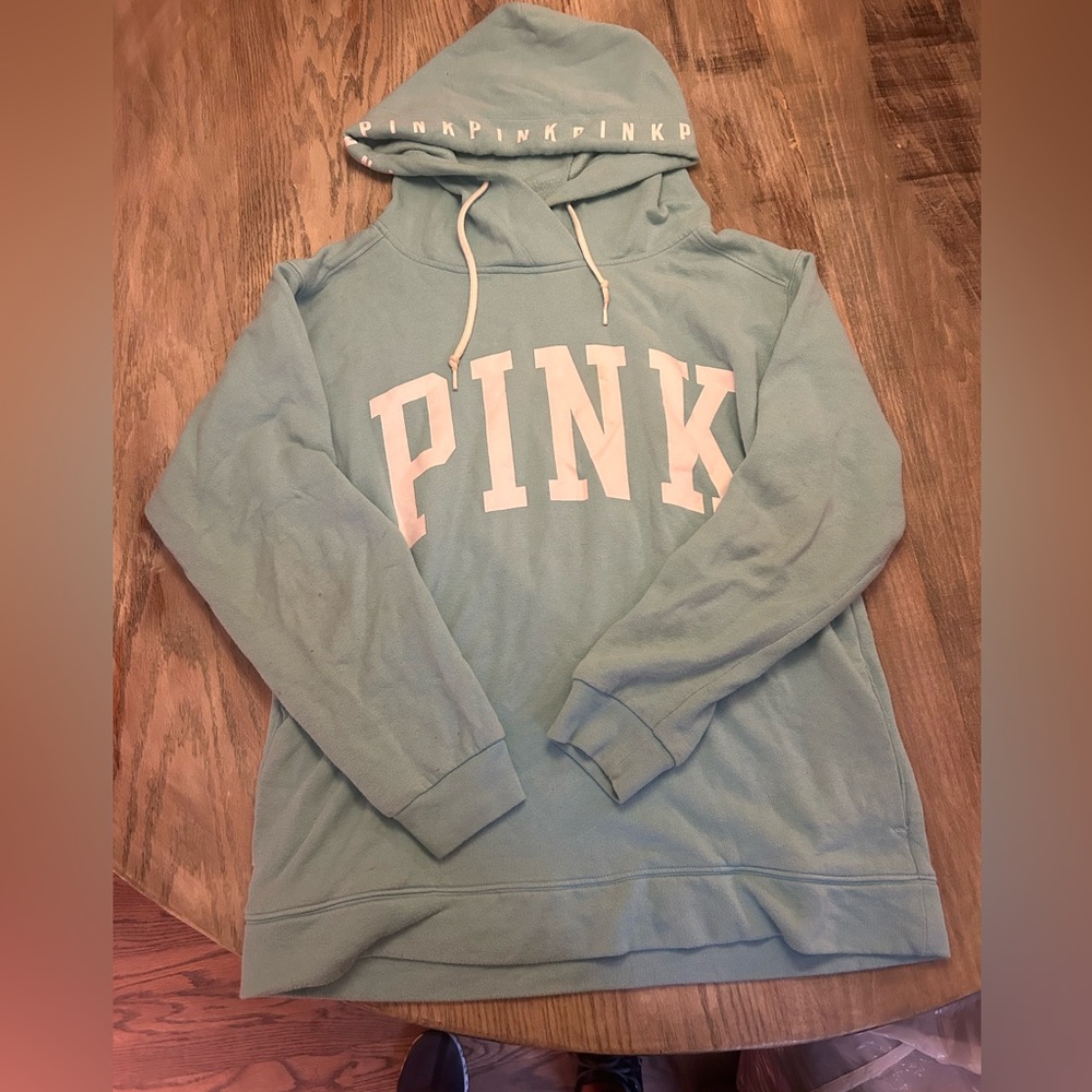 Blue pink sweatshirt